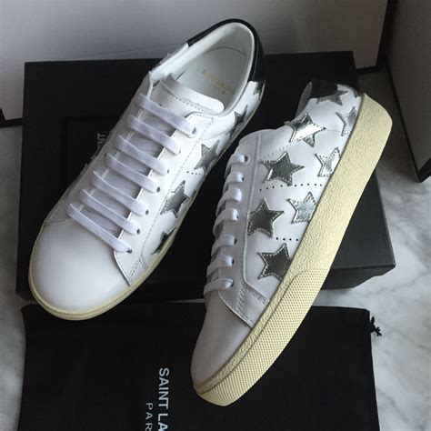 ysl white sneakers womens|yves Saint Laurent men's sneakers.